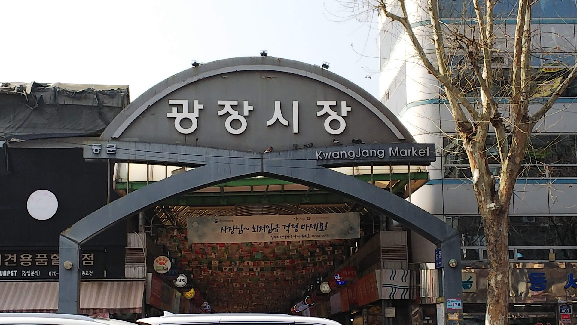 Gwangjang Market, Séoul — au petit matin, quand les galettes de haricots embaument les ruelles