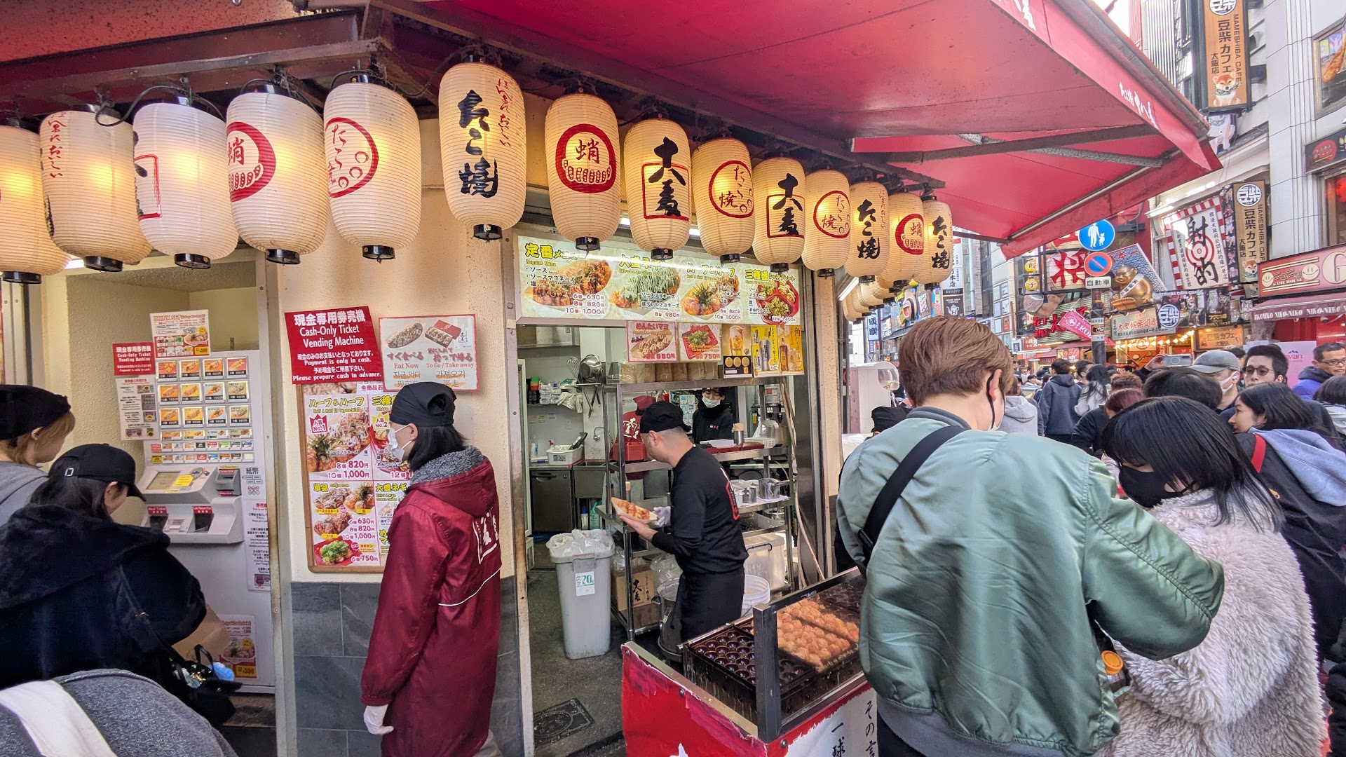 Le marché que les Osaka-jins gardent pour eux au petit matin