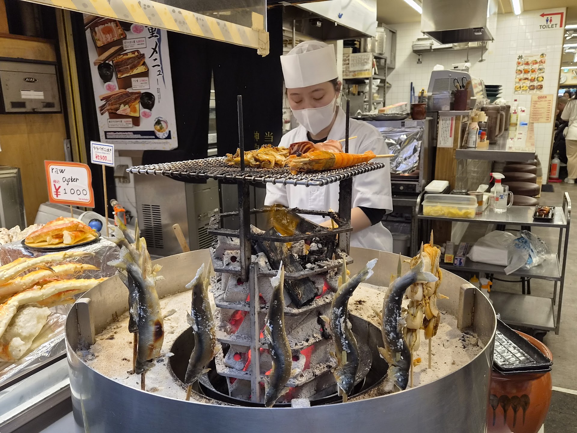 Le marché que les Osaka-jins gardent pour eux au petit matin